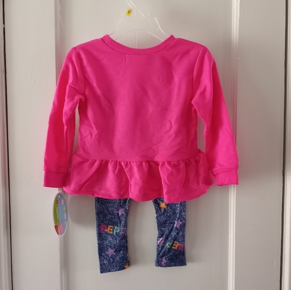 Peppa Pig 2 Piece Outfit. Infant Girls Size 24 Months NWT - Picture 3 of 10